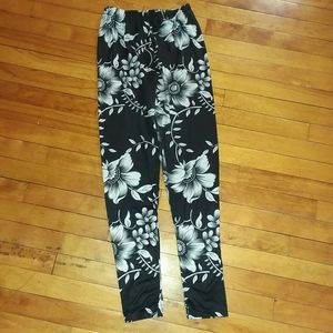 Floral leggings